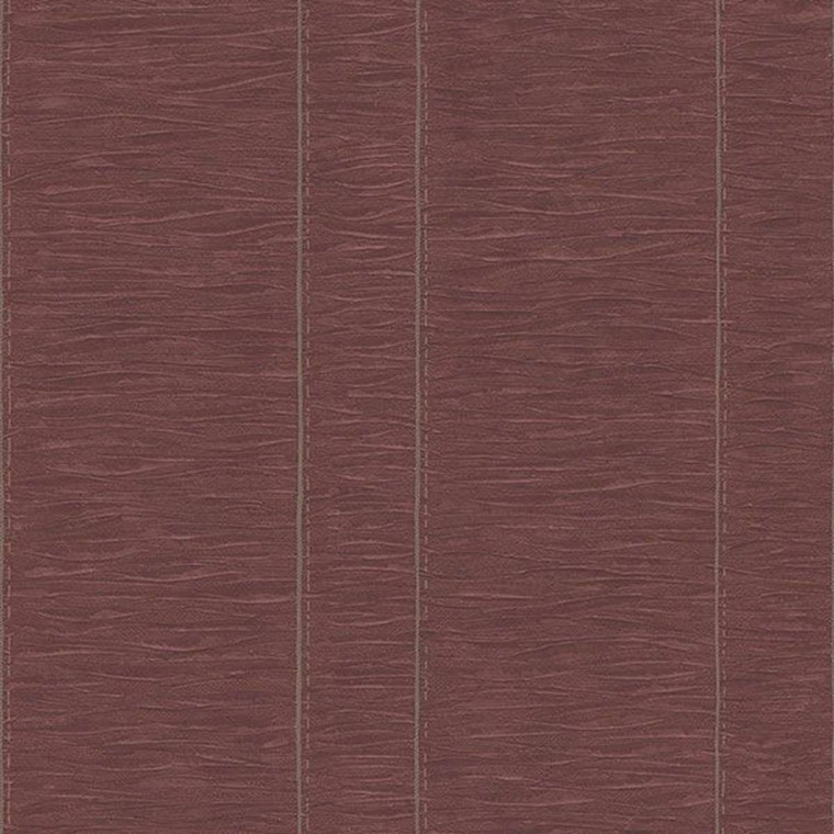 G67644 - Palazzo Texture Effect Aubergine Galerie Wallpaper