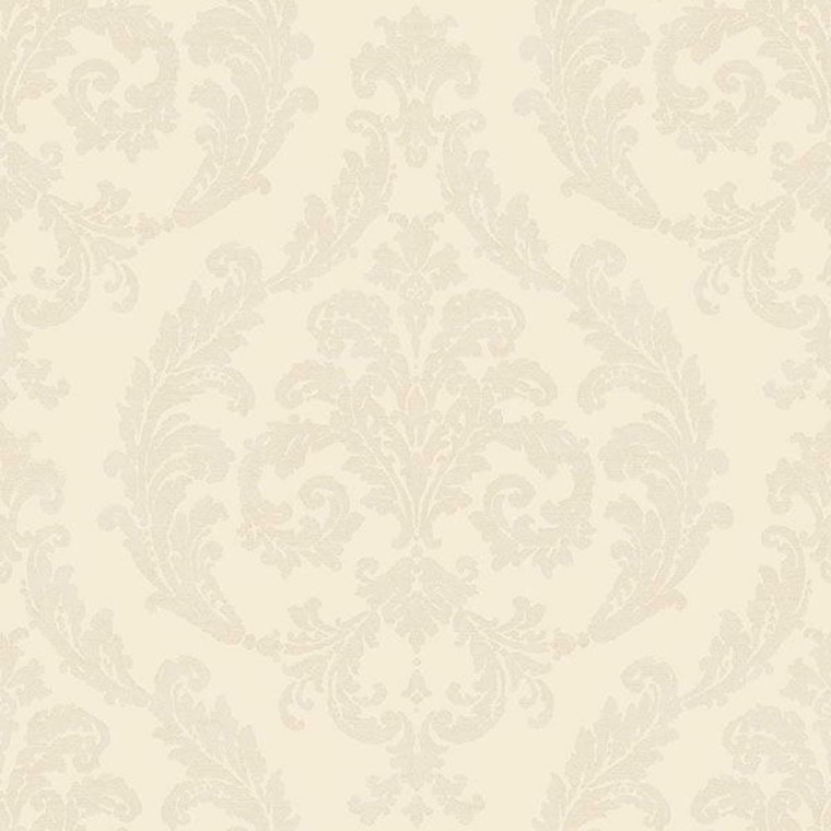 G67607 - Palazzo Damask Beige Sand Galerie Wallpaper