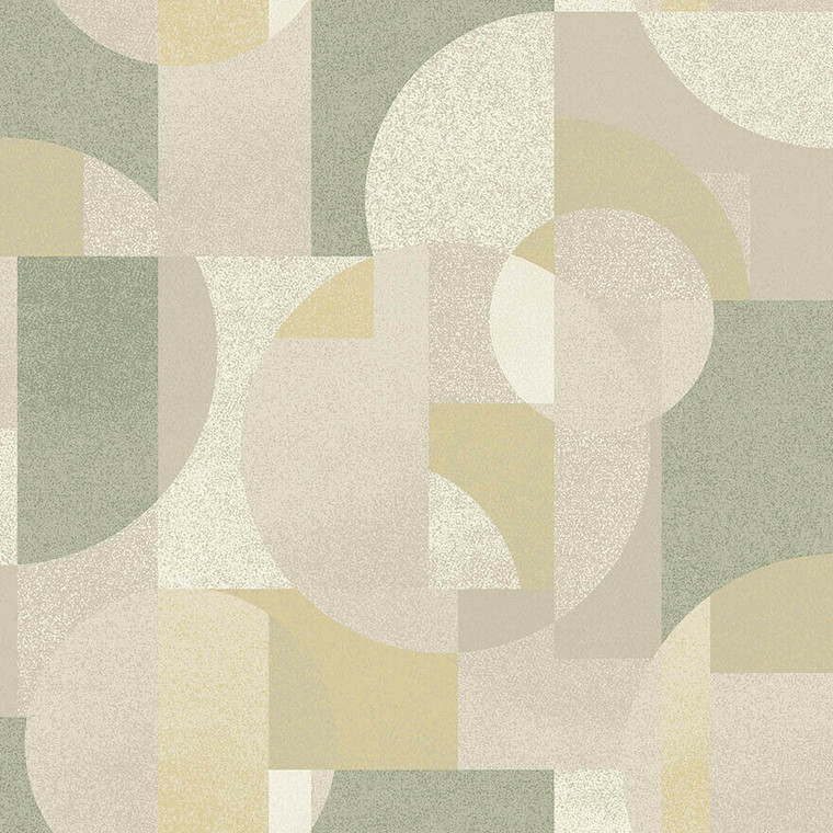 65853 - Alchemy Textured Abstract Retro Green Holden Wallpaper