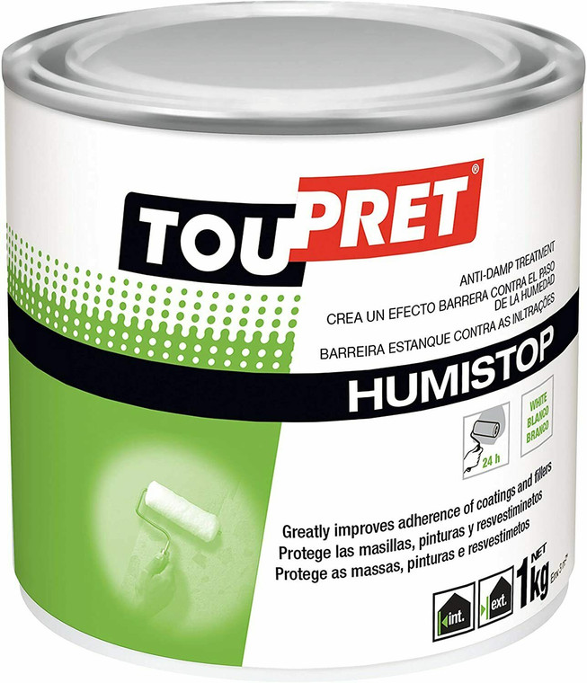 1KG Toupret Humistop Anti Damp Treatment Moisture Barrier Paint