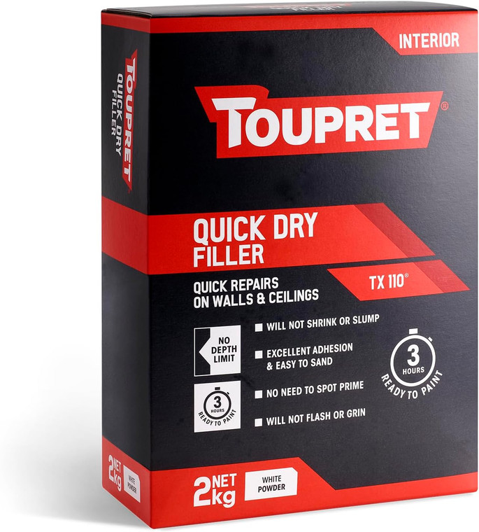 Toupret Superior Expert Interior Quick Drying Powder Filler TX110 2kg