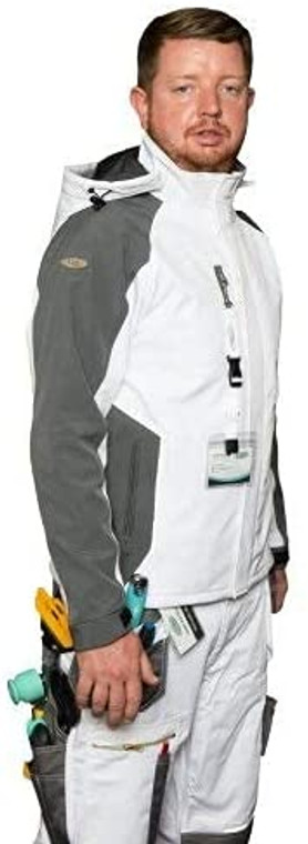 AXUS Decor - S-Tex Jacket White/Grey - Large Size