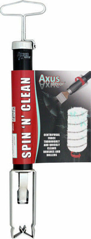 Axus Brush and Roller Cleaner Spinner 1.75" Core All Brushes up to 6"
