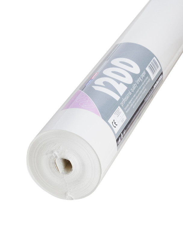 Mav Erfurt 1200 Grade Lining Paper DOUBLE Roll (20m x 53cm)