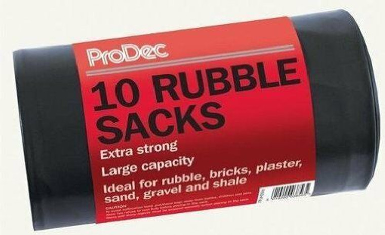 ProDec - 10 x Rubble Sacks - Extra Strong