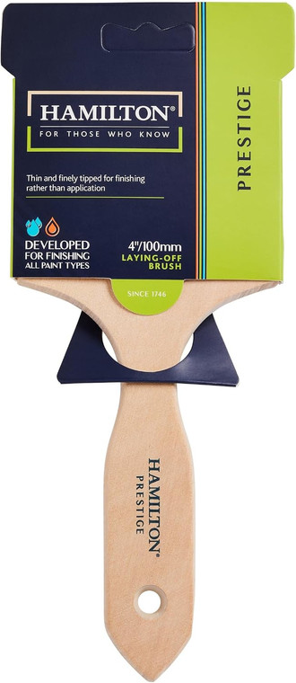 3.75" Hamilton Prestige Pure Synthetic Laying Off Paint Brush (23137-100)