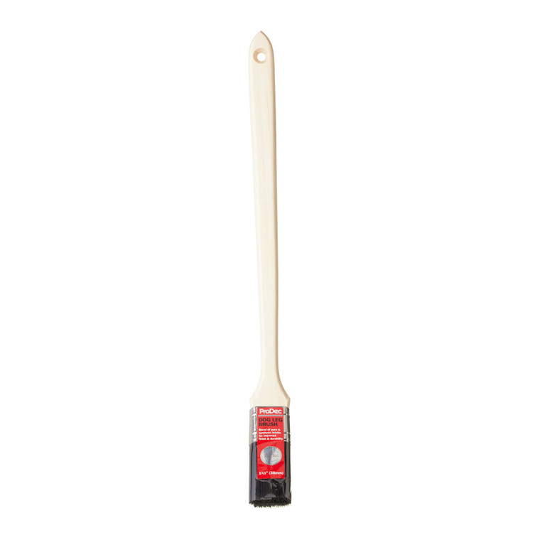 1.5" ProDec 38mm Dogleg Long Handled Angled Awkward Reach Paint Brush