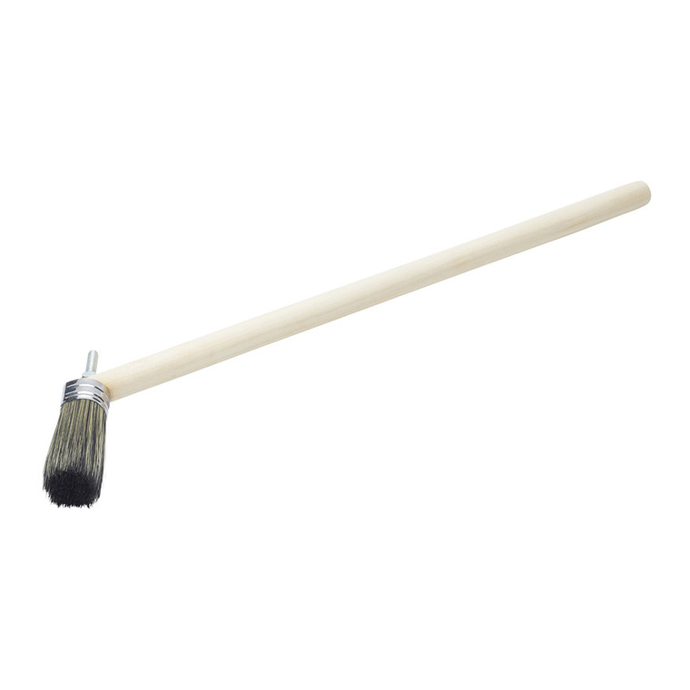 1" (25mm) Rodo Long Wooden Handle Hard to Reach Paint Brush SB1