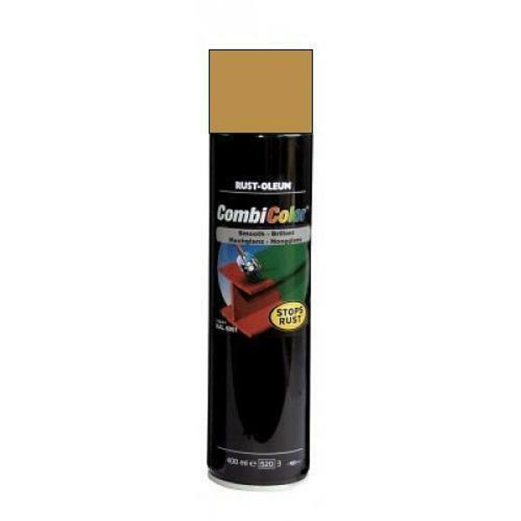 400ml Rustoleum Combicolor Gloss Smooth Gold Spray 7314