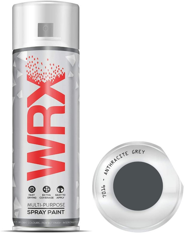 WRX Spray Paint 400 ml - Matt Anthracite Grey 7016 - RAL 7016 Matt Finish