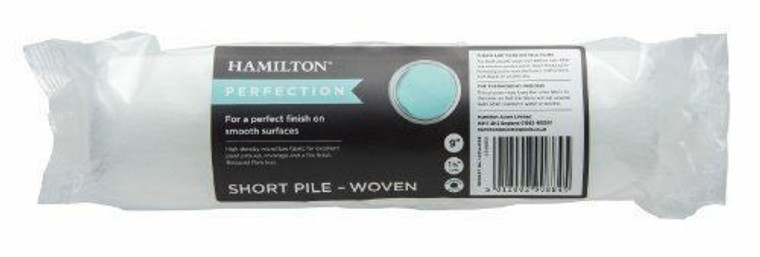 9" Hamilton Perfection Short Pile Woven Paint Roller