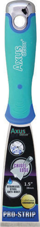 1.5" Axus Decor Pro Strip Chisel Edge Wall Scraper Stripping Knife