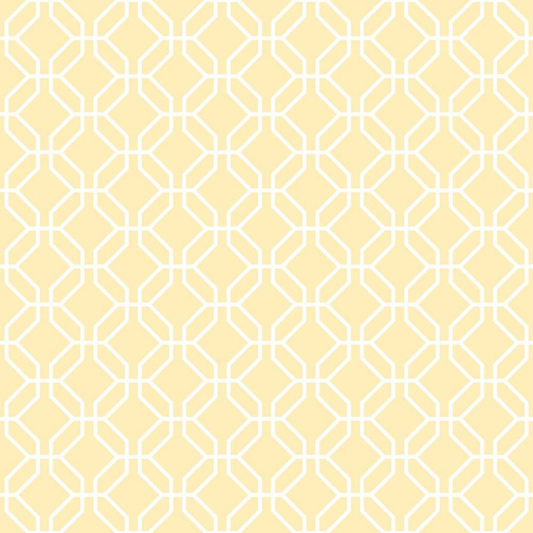 Galerie G78524 - Secret Garden Trellis Negative Yellow Galerie Wallpaper roll - luxury design for UK feature walls