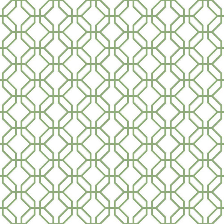 Galerie G78528 - Secret Garden Trellis Positive Fresh green Galerie Wallpaper roll - luxury design for UK feature walls
