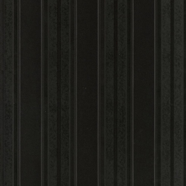 SB37907 - Simply Silks 4 Classic Stripe Black Galerie Wallpaper