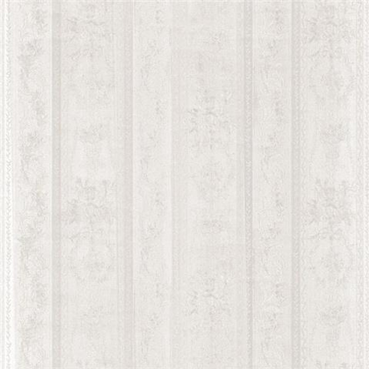 SM30310 - Simply Silks 4 Floral Stripe Pearl Galerie Wallpaper