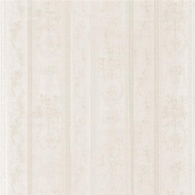 SM30350 - Simply Silks 4 Floral Stripe Ivory Galerie Wallpaper