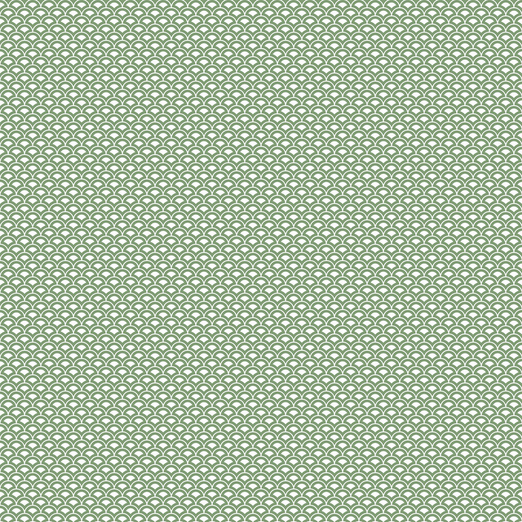 Galerie G56685 - Small Prints Shell Top Emerald green Galerie Wallpaper roll - luxury design for UK feature walls