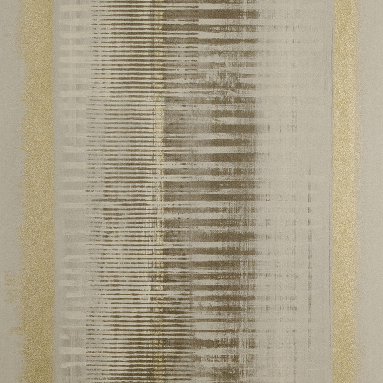 64325 - Adonea Striped Metallic Pattern Sand Galerie Wallpaper