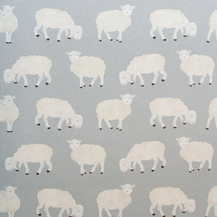 26829 - Great Kids Sweet Sheep Light Blue Galerie Wallpaper
