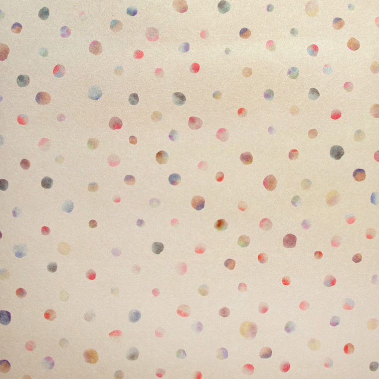 Galerie 26838 - Great Kids Watercolor Dots Beige Galerie Wallpaper roll - luxury design for UK feature walls