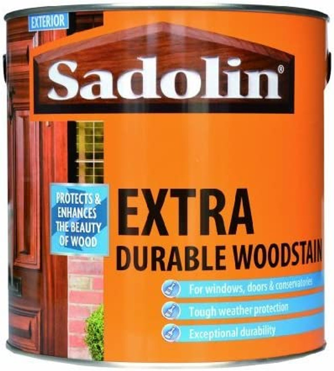 2.5lt Sadolin Extra Durable Woodstain Natural
