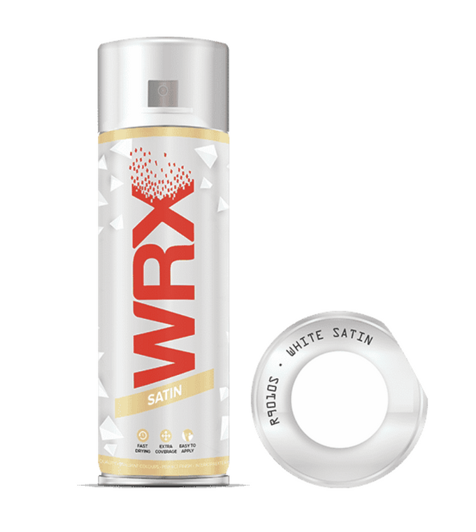 WRX Spray Paint 400 ml - Satin White 9010S Multi Purpose