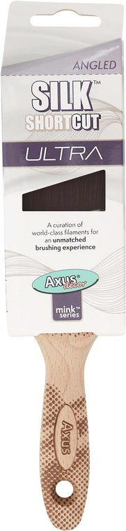 Axus Decor Paint Brush - 2 Inch Angled Silk SHORT CUT Ultra (AXU/BMVAS2)