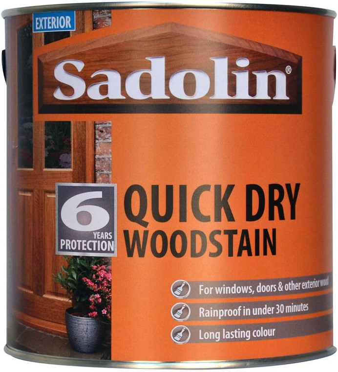 Sadolin Quick Dry Exterior Woodstain Natural 2.5 L