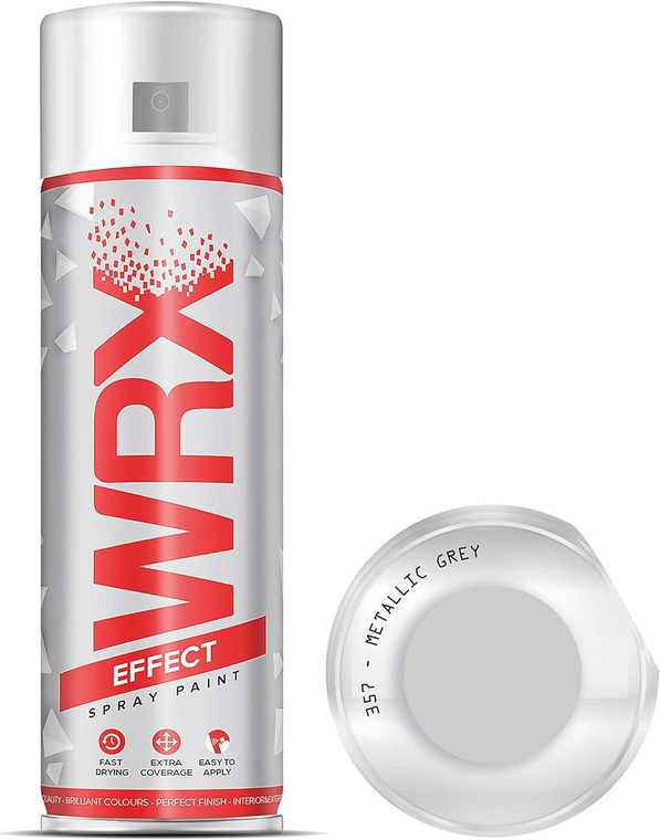 WRX Spray Paint - MATT Metallic Grey 357