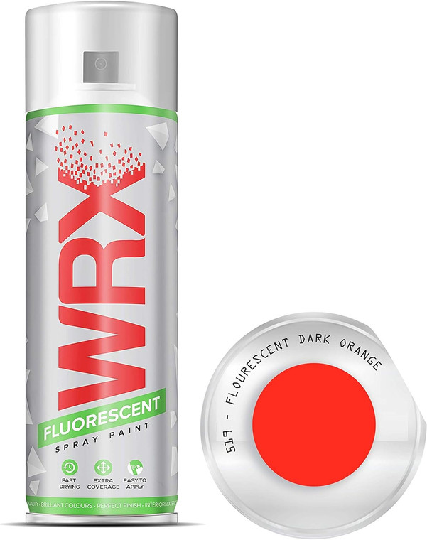 WRX Spray Paint - MATT Fluorescent Dark Orange  519