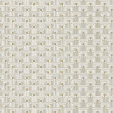 Galerie F-PL3001 - Boutique Geo Key Cream Galerie Wallpaper roll - luxury design for UK feature walls