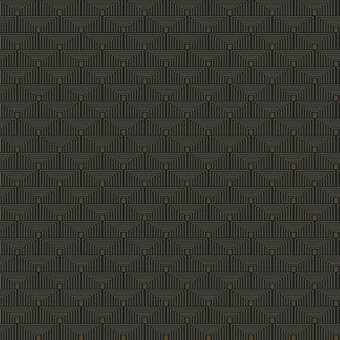 Galerie F-PL3006 - Boutique Geo Key Bronze Brown Galerie Wallpaper roll - luxury design for UK feature walls