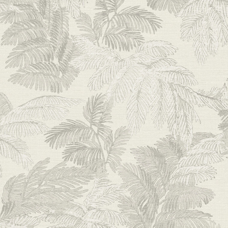 Galerie 28811 - Italian Style Tree Leaf Beige Silver Grey Galerie Wallpaper roll - luxury design for UK feature walls
