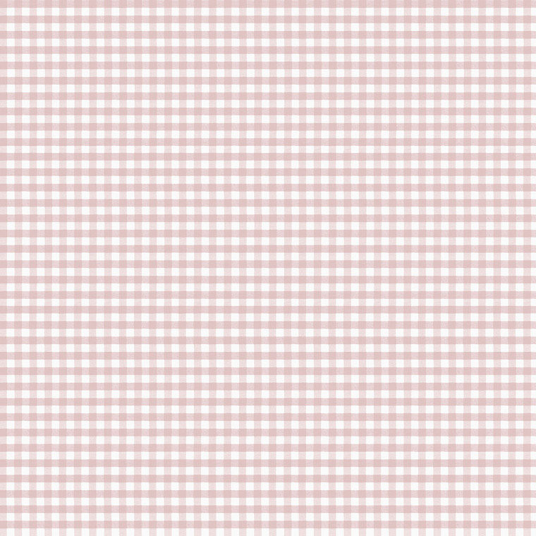 Galerie 14848 - Little Explorers 2 Two Tone Gingham Pink Galerie Wallpaper roll - luxury design for UK feature walls