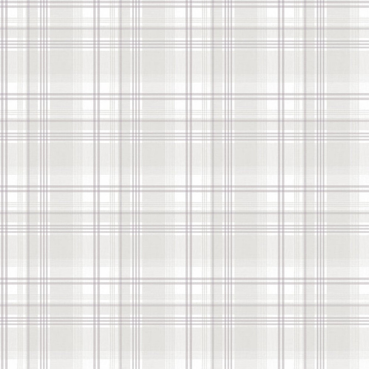 Galerie G56305 - Nordic Elements Check Plaid Cream Galerie Wallpaper roll - luxury design for UK feature walls