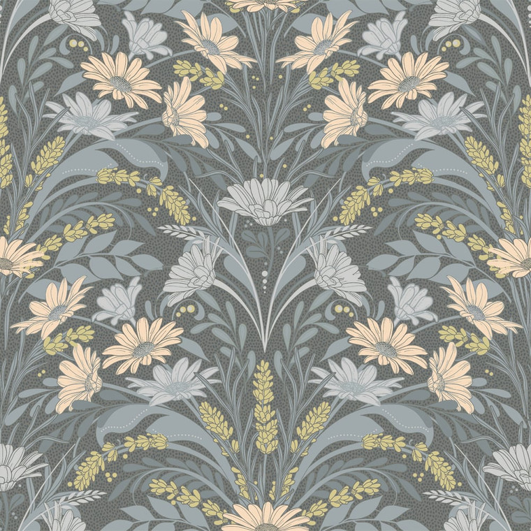 Galerie S24120 - Sommarang 2 Grey Galerie Wallpaper roll - luxury design for UK feature walls