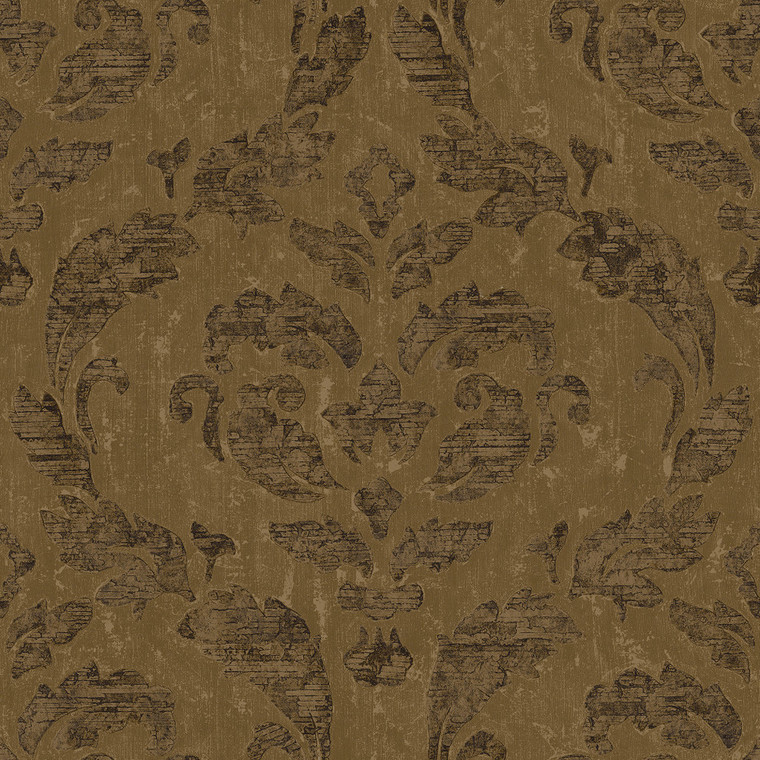Galerie G67778 - Utopia Damask Bronze Brown Galerie Wallpaper roll - luxury design for UK feature walls Galerie G67778 - Utopia Damask Bronze Brown Galerie Wallpaper roll - luxury design for UK feature walls