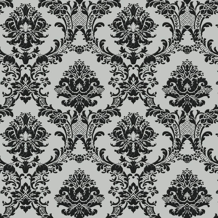Galerie CI38219 - Classic Silks 4 Damask Traditional Silver Grey Galerie Wallpaper roll - luxury design for UK feature walls Galerie CI38219 - Classic Silks 4 Damask Traditional Silver Grey Galerie Wallpaper roll - luxury design for UK feature walls