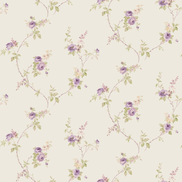 Galerie CI38226 - Classic Silks 4 Floral Traditional Beige Galerie Wallpaper roll - luxury design for UK feature walls