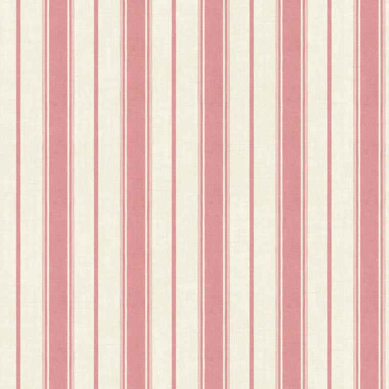 Galerie FC61501 - French Country Stripe Pink Galerie Wallpaper roll - luxury design for UK feature walls