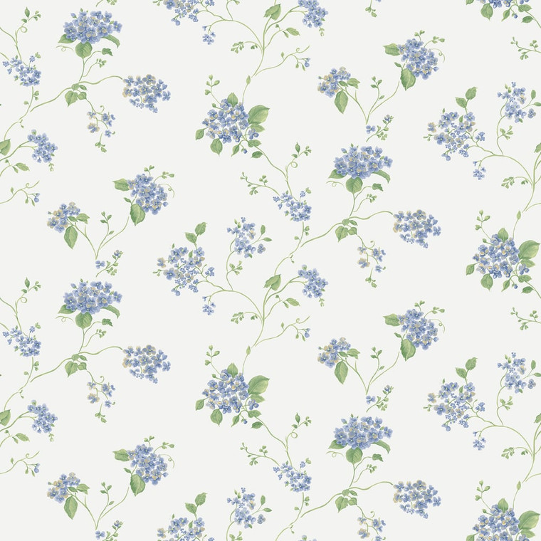Galerie G67864 - Miniatures 3 Floral Blue Galerie Wallpaper roll - luxury design for UK feature walls