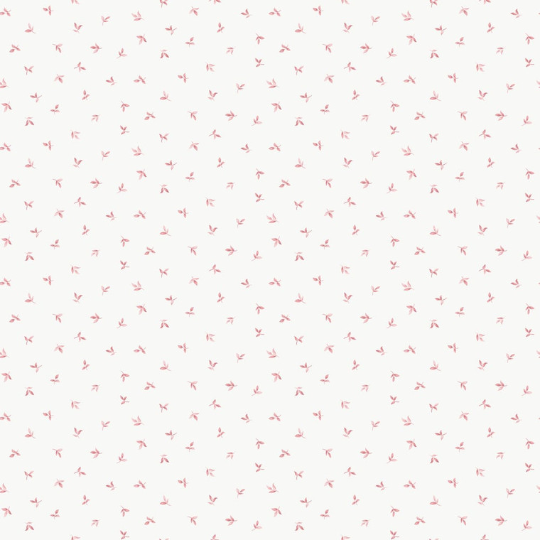 Galerie G68722 - Miniatures 3 Tree Leaf Pink Galerie Wallpaper roll - luxury design for UK feature walls