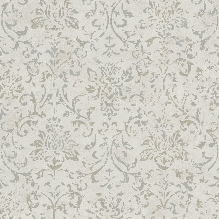 Galerie 34291 - The New Design Book Damask Beige Galerie Wallpaper roll - luxury design for UK feature walls