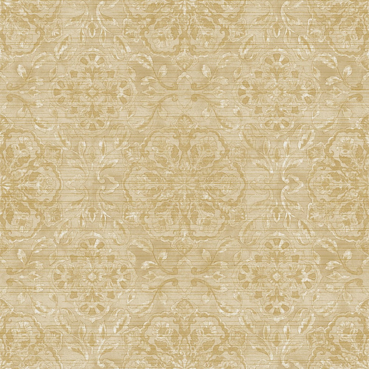 DWP0353-03-Elegance Floral Beige Galerie Wallpaper