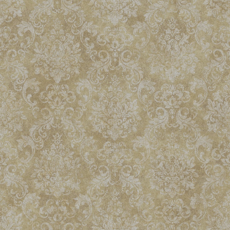 G68089-SpecialFX2 Damask,Traditional Gold Galerie Wallpaper