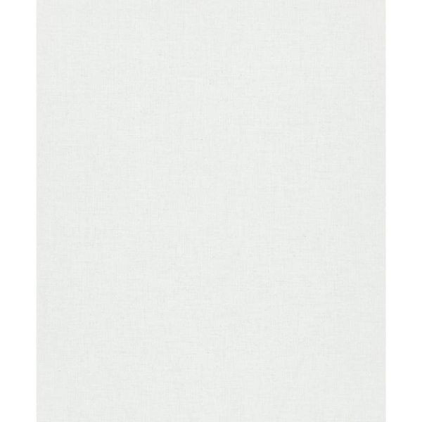 Galerie 33390 Woods and Wicker Plain Texture White Galerie Wallpaper - roll and label close-up