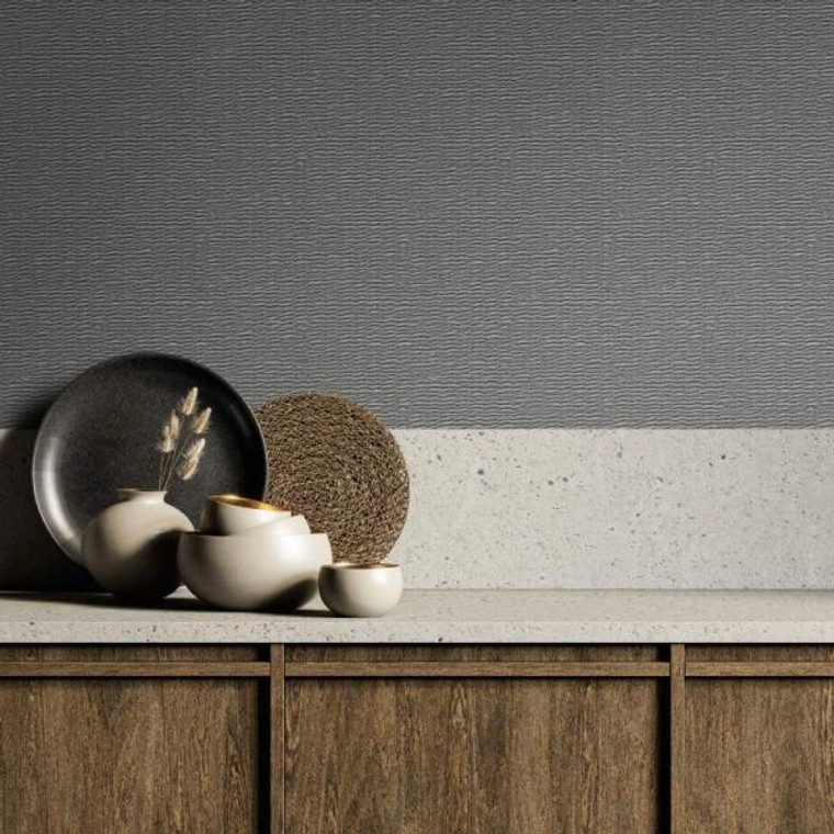33386 Woods and Wicker Wood Silver Grey Galerie Wallpaper