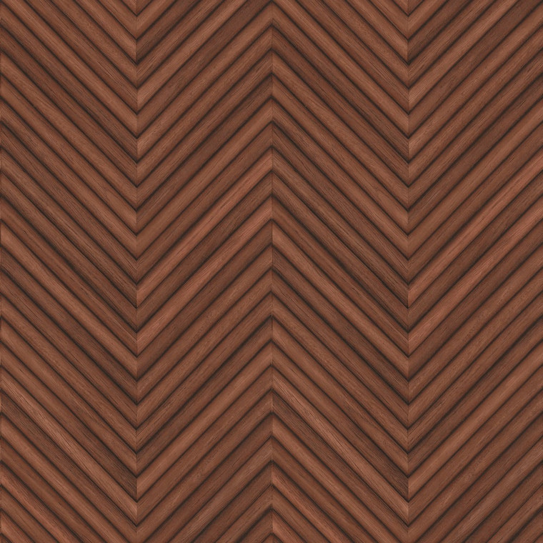 WW22230 Woods and Wicker Wood Bronze Brown Galerie Wallpaper