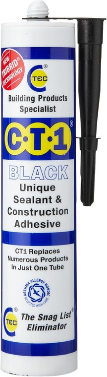 CT1 TRIBRID Unique Sealant & Construction Adhesive - 290ml BLACK